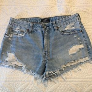 A&F Low Rise Shorts